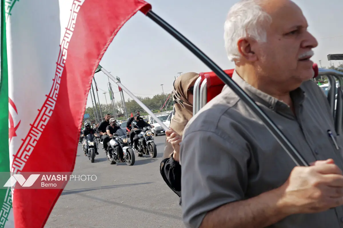 رزمایش موتور سواران جان‌فدای ایران