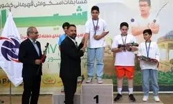 برترین‌های اسکواش قهرمانی نوجوانان کشور معرفی شدند