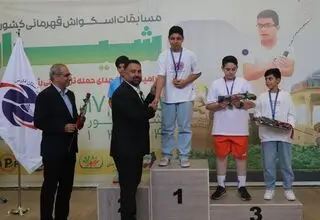 برترین‌های اسکواش قهرمانی نوجوانان کشور معرفی شدند