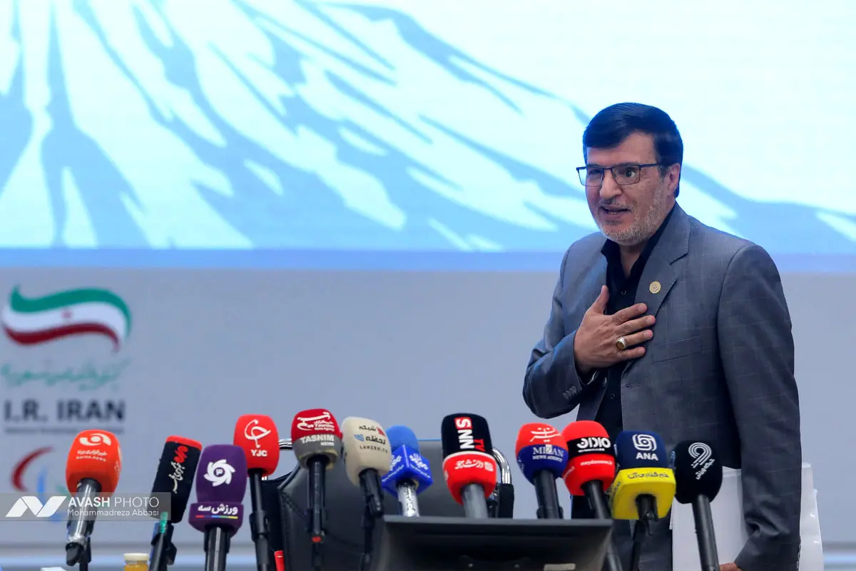 نشست خبری رئیس کمیته ملی پارالمپیک