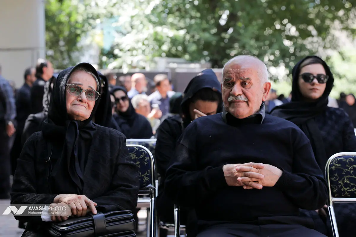 مراسم تشییع پیکر حمیدرضا درجاتی
