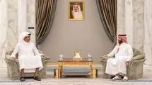 گفت‌وگوی تلفنی امیر قطر و ولیعهد عربستان درباره آخرین تحولات منطقه