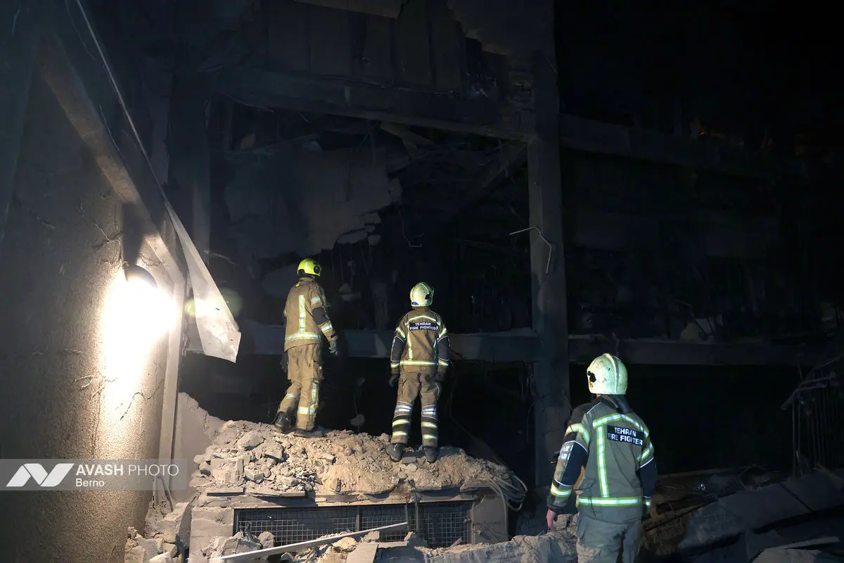 حمله موشکی آمریکایی - صهیونیستی به مناطقی از شمال تهران