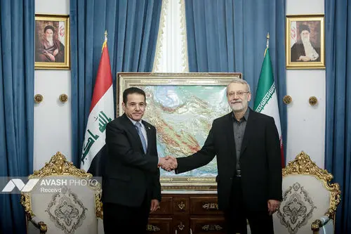 کنفرانس مشترک مطبوعاتی دبیر شورای عالی امنیت ملی و مشاور امنیت ملی عراق