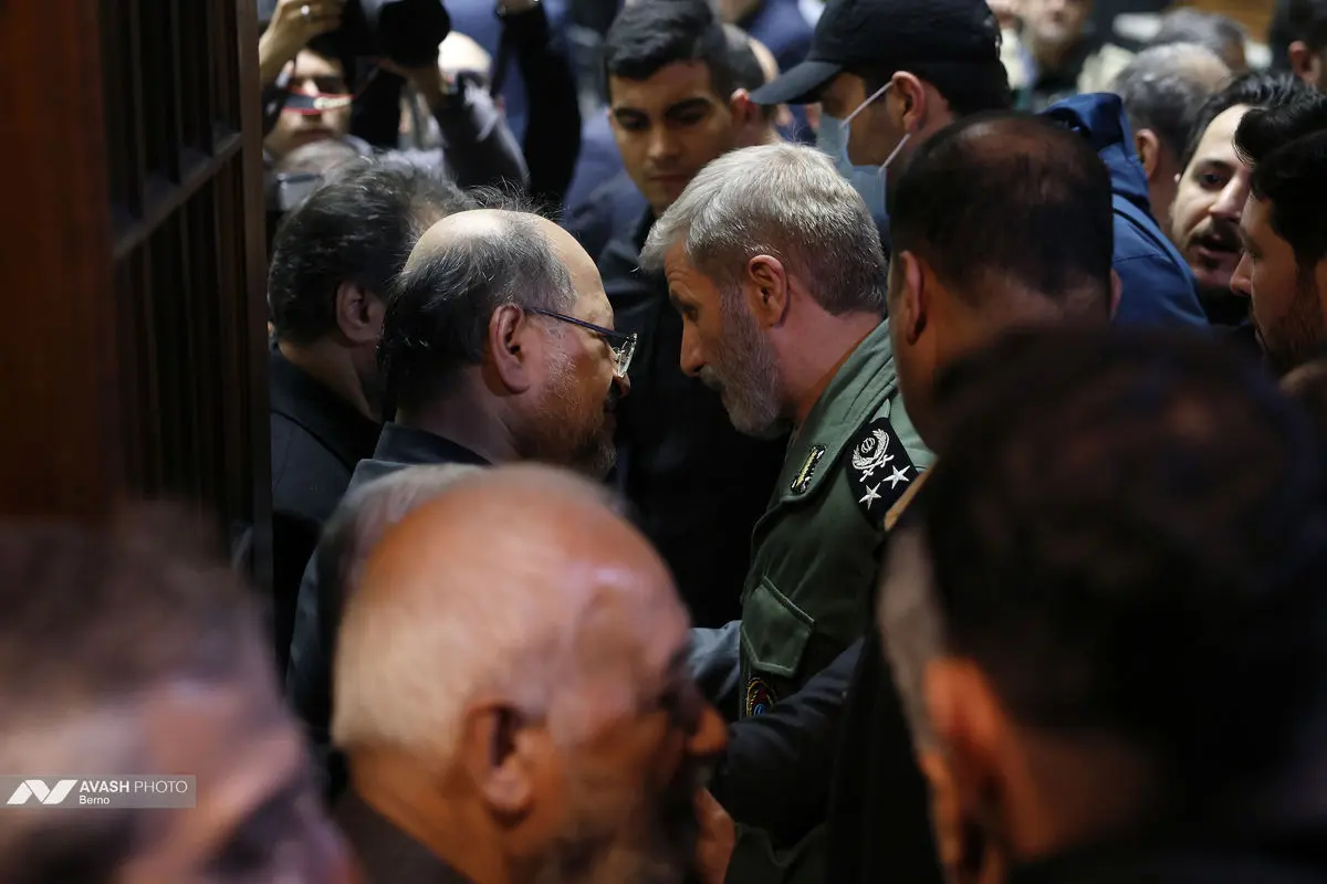 مراسم ختم والده محمد شریعتمداری مدیرعامل شرکت هلدینگ خلیج فارس