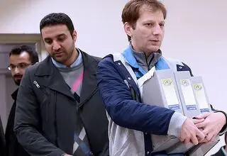 جدیدترین فیلم از بابک زنجانی در حال راندن تریلی