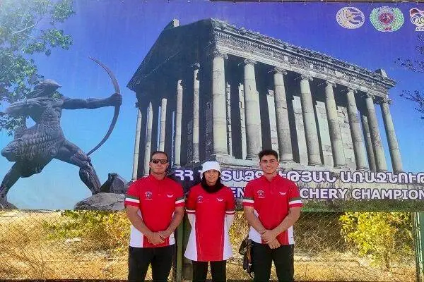 کسب 3 مدال رنگارنگ در مسابقات تیراندازی با کمان ارمنستان