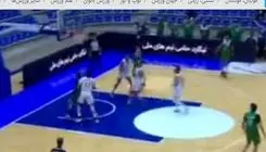 خلاصه بازی بسکتبال ایران - عراق