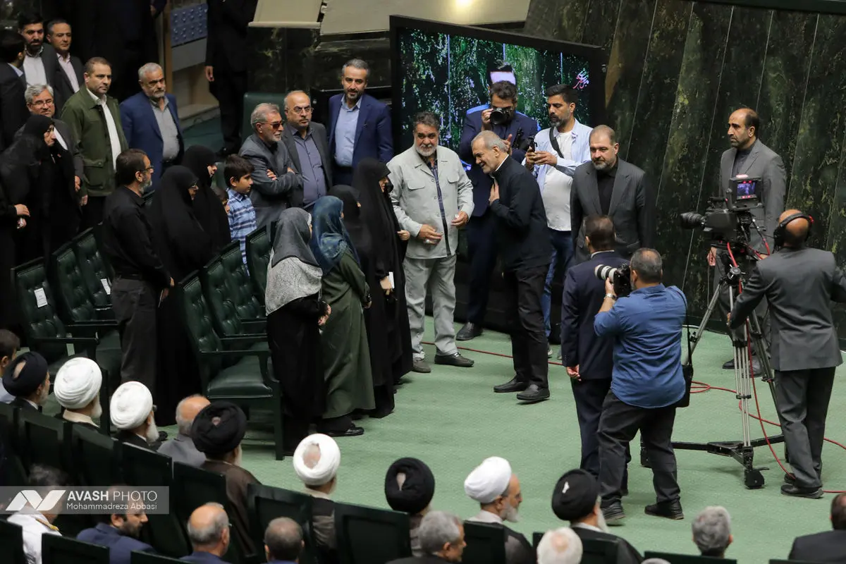 مراسم بزرگداشت شهدای خدمت در مجلس شورای اسلامی