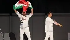 مهدی وظیفه مدال طلا MMA را تصاحب کرد