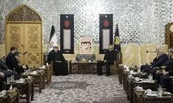 دیدار رئیس جمهور با تولیت آستان قدس رضوی