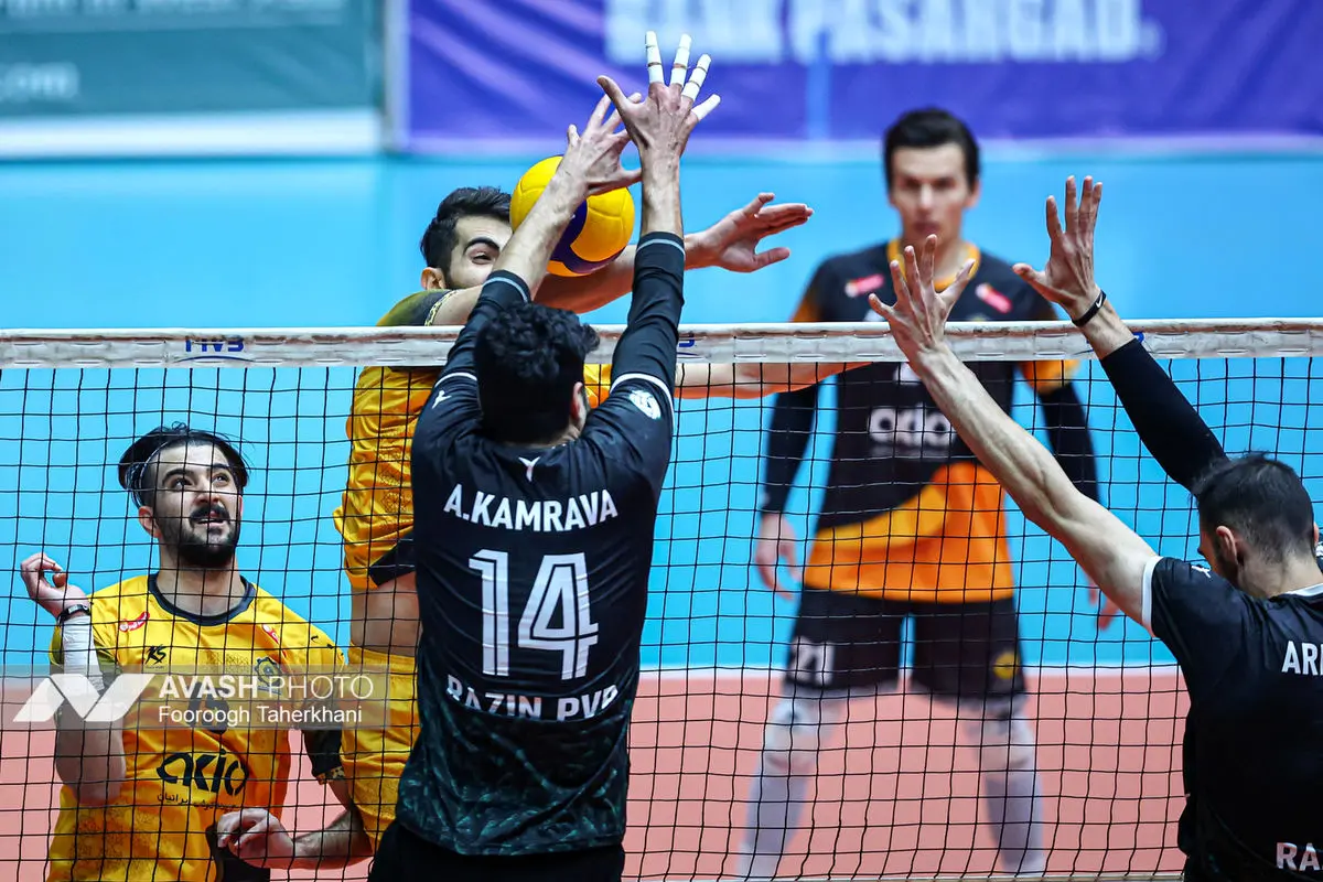 لیگ برتر والیبال مردان- رازین پلیمر و شهداب یزد