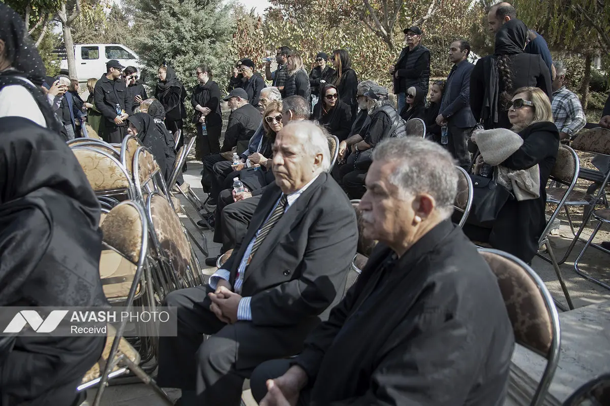 مراسم تشییع پیکر «همایون ارشادی»