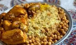 طرز تهیه گوبولی مرغ جنوبی غذای خوشمزه با مرغ و نخود