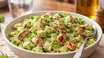 طرز تهیه سالاد مرغ و کرفس فوری و خوشمزه