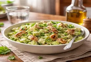 طرز تهیه سالاد مرغ و کرفس فوری و خوشمزه