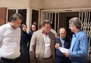 ارزیابی خسارات جنگ به بیمارستان ابوذر اهواز