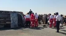 15 کشته و زخمی در تصادف خودرو زائران ایرانی 