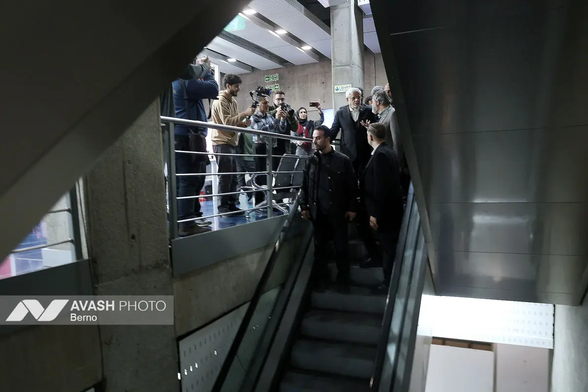 حضور محمدرضا عارف، معاون اول رئیس جمهور در پردیس سینمایی ملت