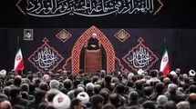 عزاداری شب هشتم محرم در حسینیه امام خمینی(ره) 