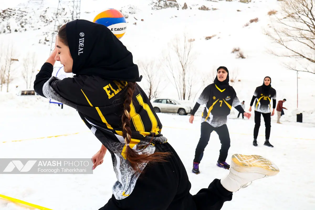 تور ملی والیبال برفی بانوان