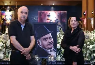 همبازی بودن ایرج طهماسب و همسرش ۴۱ سال پیش در فیلم «خط پایان»/ فیلم