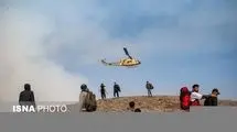 اعزام سه فروند بالگرد وزارت دفاع برای کمک به اطفای حریق جنگل‌های شمال