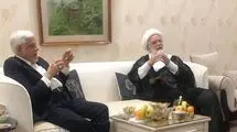 دیدار عارف با مهدی کروبی