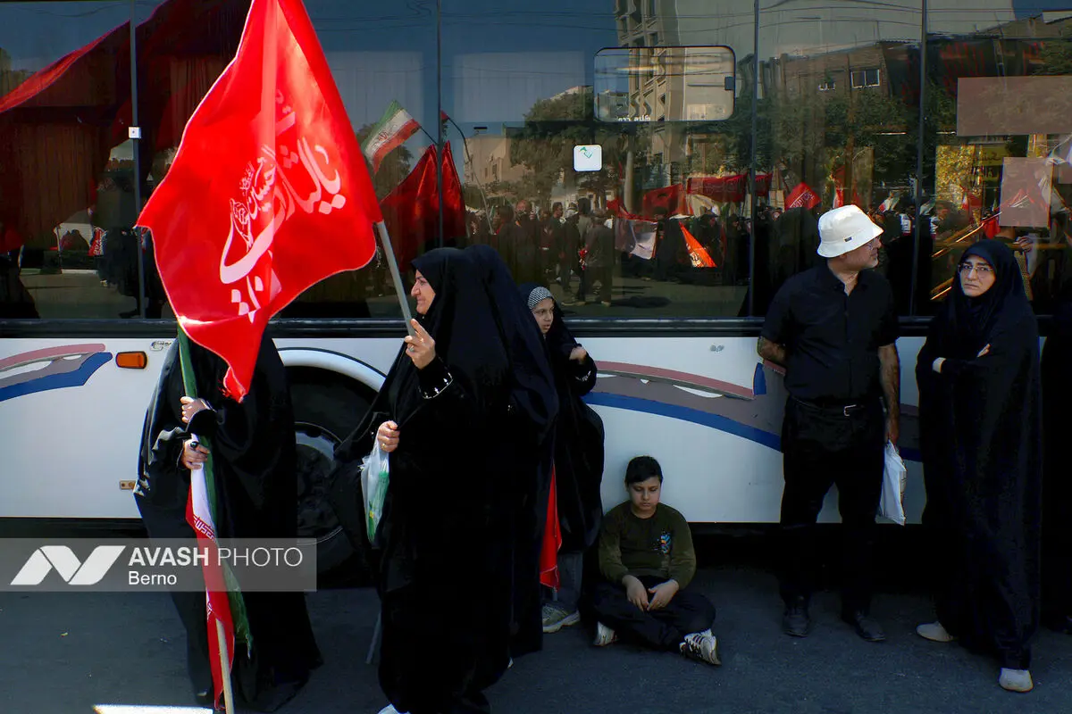 مراسم تشییع پیکر مطهر رهبر شهید انقلاب - مشهد