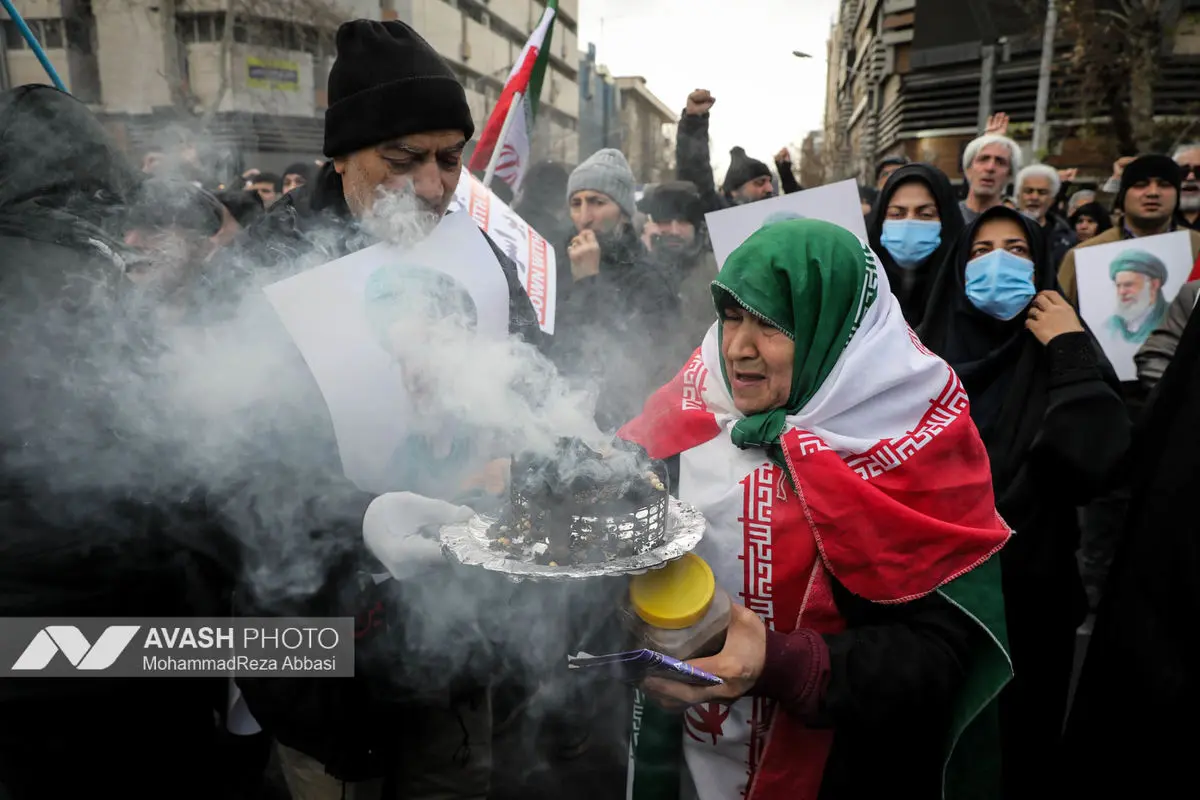 مراسم تشییع پیکر شهدای جنایات اخیر صهیونی - آمریکایی _۱