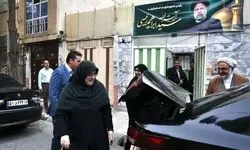 سخنگوی دولت به دیدار مادر شهید رئیسی رفت
