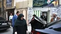 سخنگوی دولت به دیدار مادر شهید رئیسی رفت