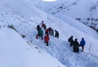 اولین تصاویر از  6 کوهنورد جانباخته در ارتفاعات کردستان