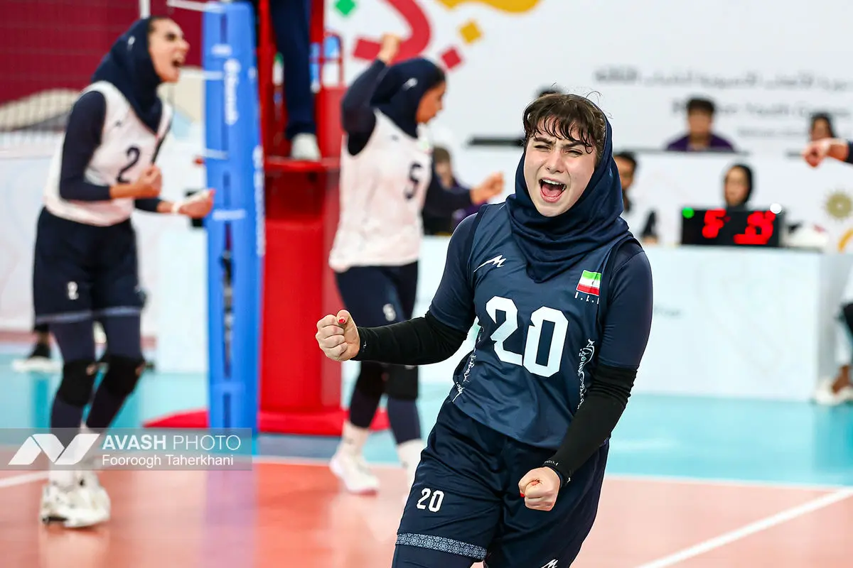 بازی‌های آسیایی جوانان؛ دختران والیبال ایران و  فیلیپین