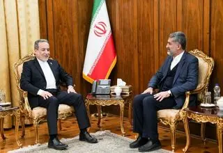 دیدار سرکنسول ایران در نجف اشرف با سیدعباس عراقچی 