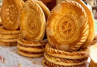 زیباترین نان جهان با نقش‌ونگارهای خیره‌کننده