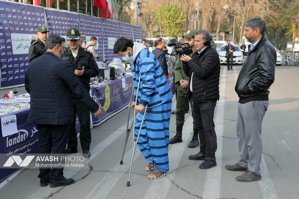 اجرای طرح دستگیری سارقان و مالخران در شهر تهران