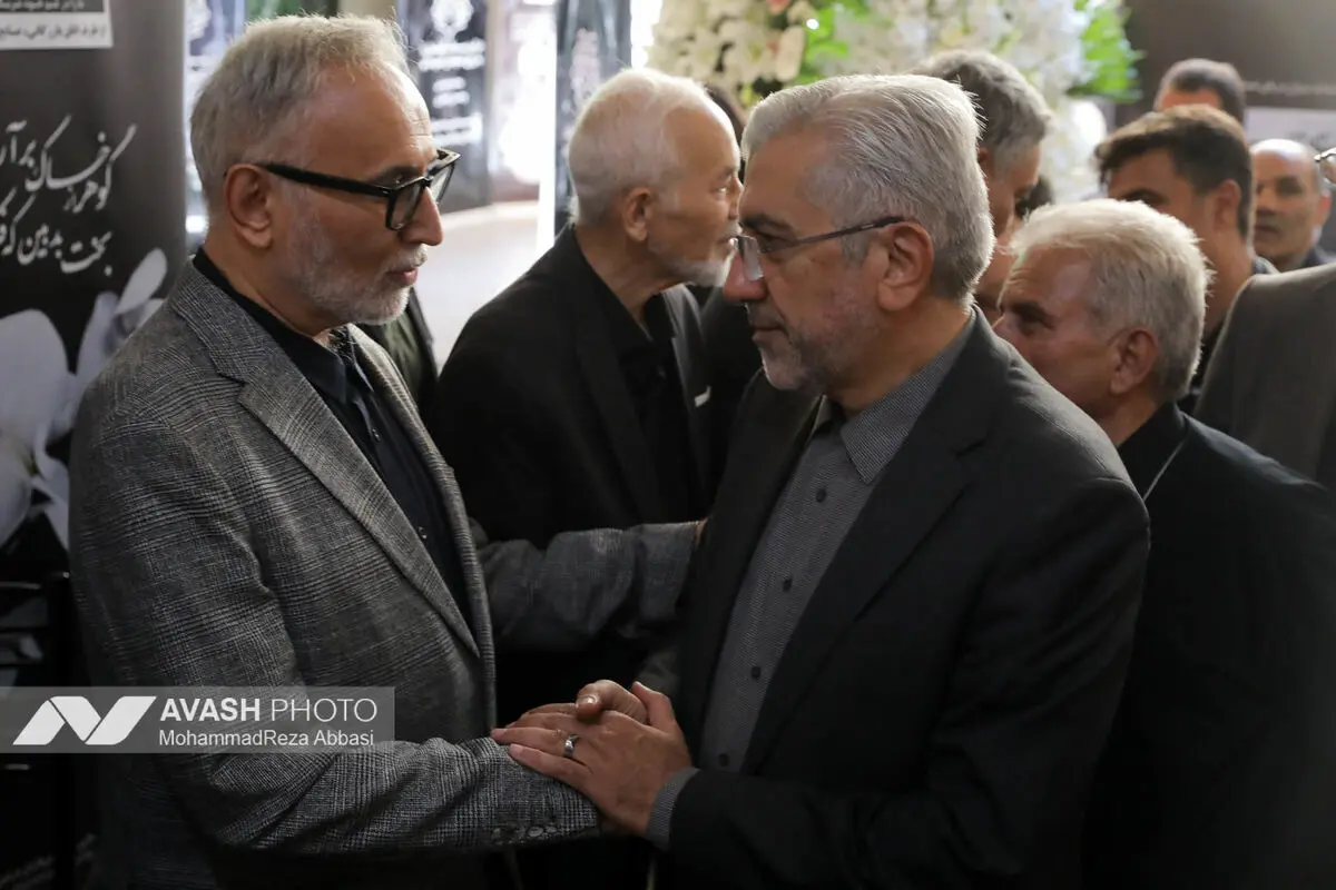 مراسم ترحیم حاجیه خانم «خدیجه خاتمی»