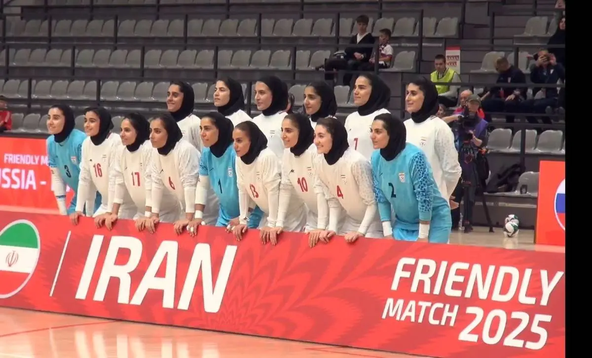 برتری پرگل زنان ایران مقابل روسیه