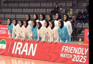 برتری پرگل زنان ایران مقابل روسیه
