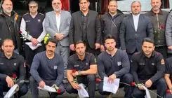 رئیس فدراسیون بوکس در جمع آتش‌نشانان: شما قهرمانان واقعی هستید