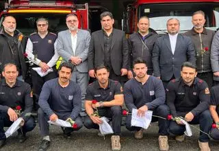رئیس فدراسیون بوکس در جمع آتش‌نشانان: شما قهرمانان واقعی هستید