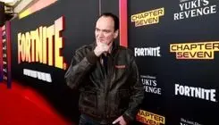 تصویری از تارانتینو کارگردان سرشناس هالیوود در پناهگاه تلاویو 