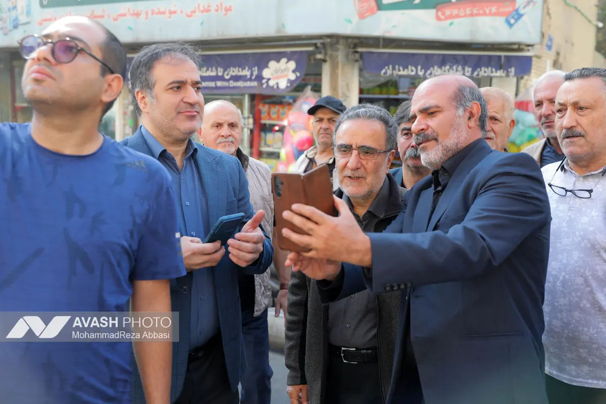 مراسم تشییع سید محمد تاج زاده