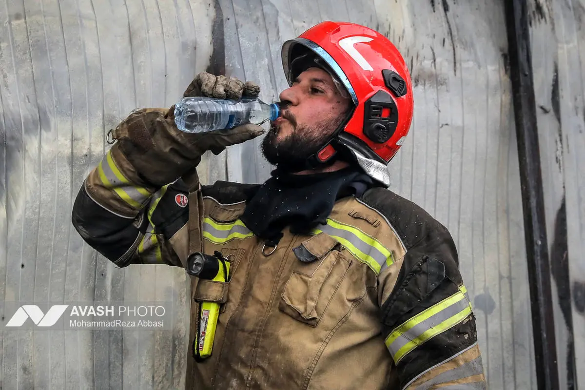 آتش‌سوزی بازار بزرگ جنت‌ - تهران