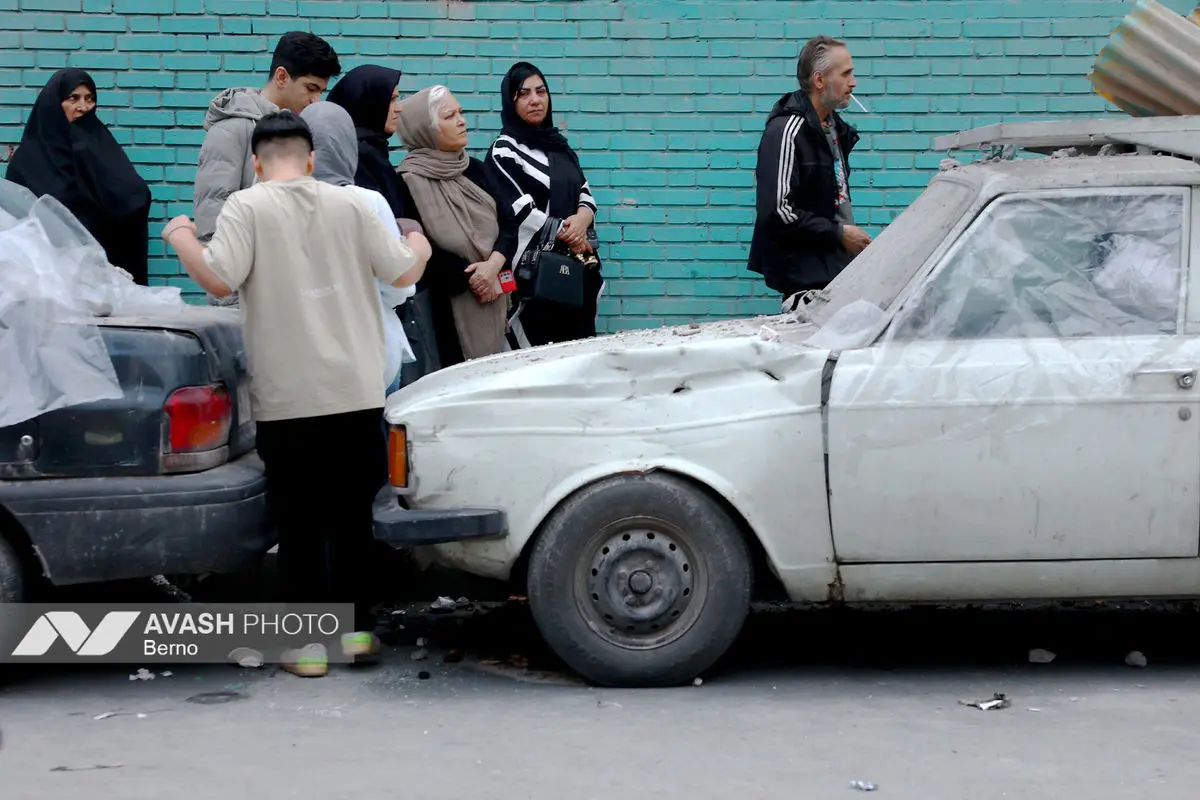 خسارات ناشی از تجاوز هوایی آمریکا و رژیم صهیونیستی تهران ـ۷ فروردین ۱۴۰۵