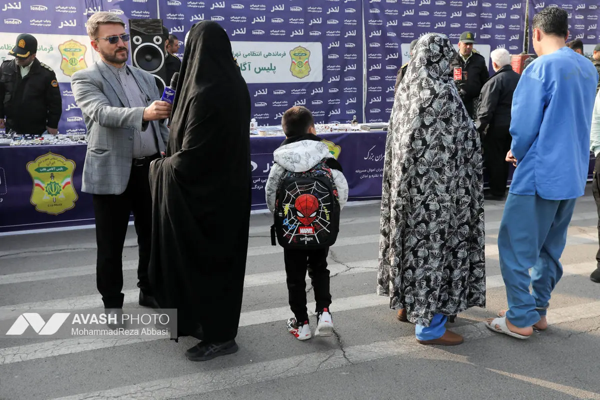 اجرای طرح دستگیری سارقان و مالخران در شهر تهران