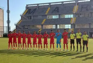تساوی شاگردان عبدی در بازی درون تیمی