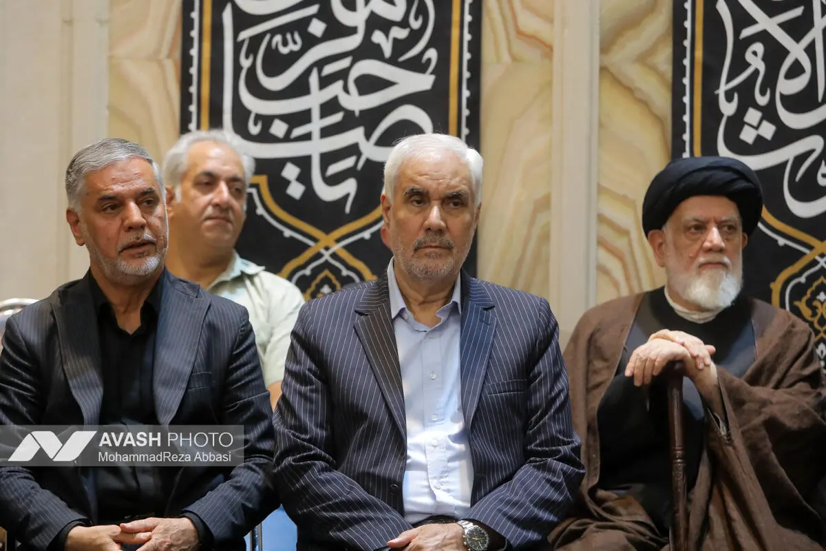 مراسم گرامیداشت شهید علی لاریجانی و فرزندش شهید مرتضی لاریجانی
