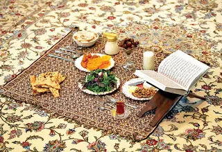 ترکش تورم در سفره افطار 